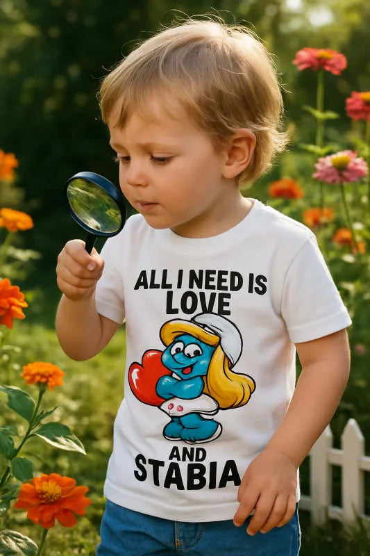 Heartfelt Blue: Love-Inspired Print Collection - Kids Standard T-Shirt