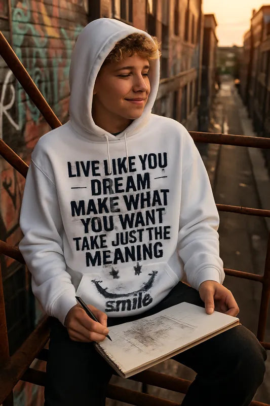 Dream Rebel: Live Bold, Create Freely - Unisex Hoodie