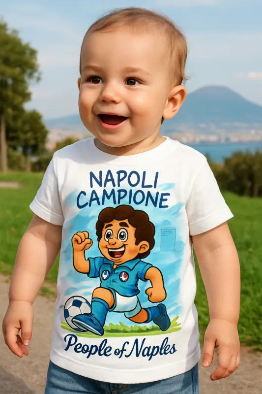 Napoli Spirit: Celebrate with Pride! - Infant Short Sleeve Bodysuit