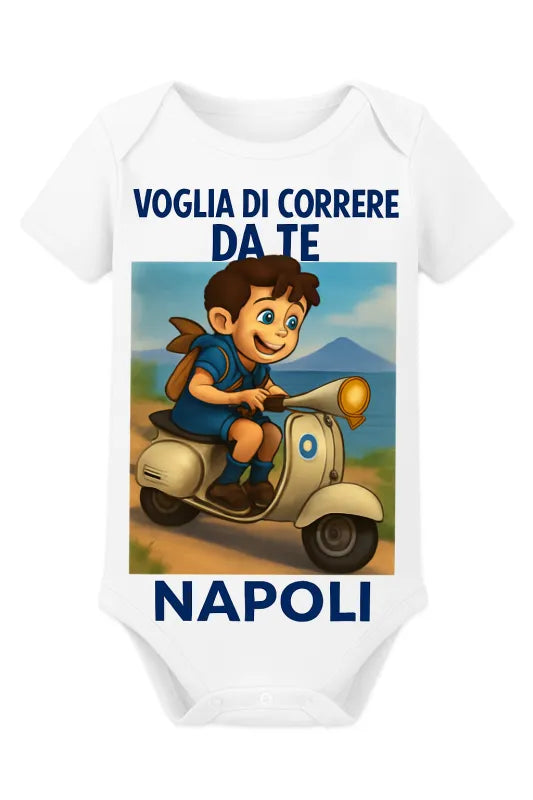 Ride the Napoli Vibes: Adventure Awaits! - Infant Short Sleeve Bodysuit