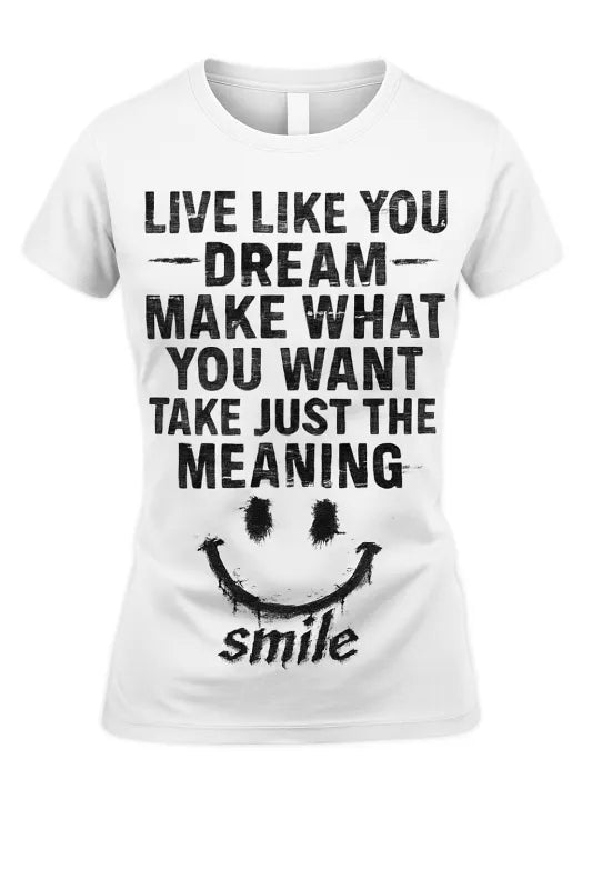 Dream Rebel: Live Bold, Create Freely - Women's Standard T-Shirt