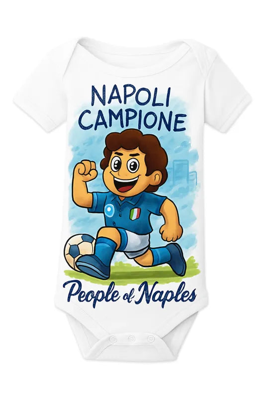 Napoli Spirit: Celebrate with Pride! - Infant Short Sleeve Bodysuit