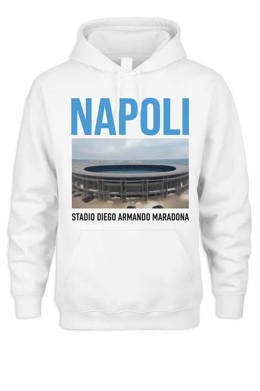 Napoli Vibes: Stadium Dreams & Sea Hues - Unisex Hoodie