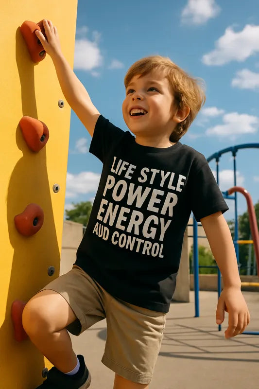 POWER ENERGY CONTROLL Design Kids Standard T-Shirt