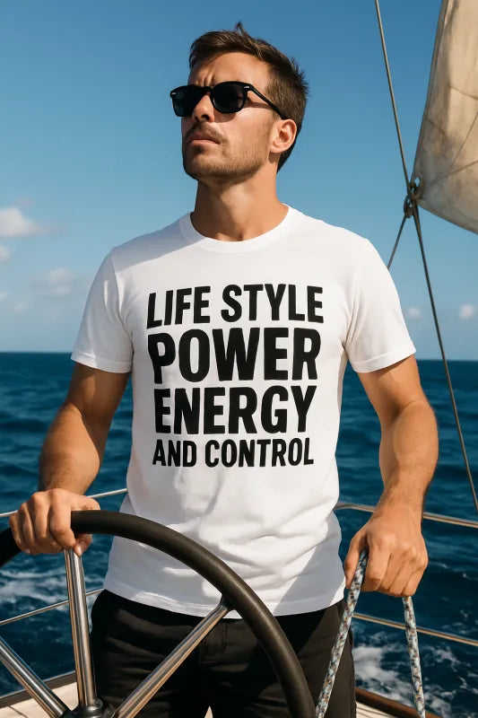 POWER ENERGY CONTROLL Design Set #1757462665 Unisex Standard T-Shirt